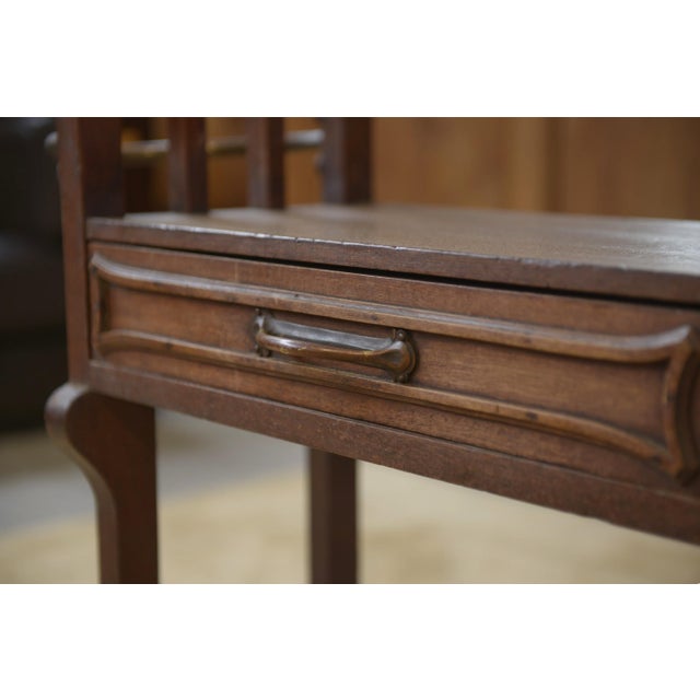 Art Nouveau Wooden Clothes Rack, 1900s, in Good conditions. Designed 1890 to 1919
