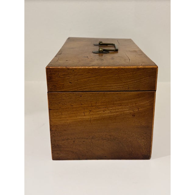 Antique English Tea Caddy For Sale - Image 9 of 17