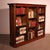 Wood Large Open Bookcase in Oak, 1800s For Sale - Image 7 of 13
