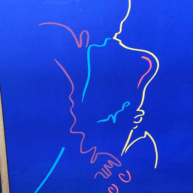 Modern Vintage 1982 Jazz in the Wine Country Souverain Winery Geyserville California Framed Poster For Sale - Image 3 of 12