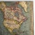 Illustration 1930 German Map of North and Central America Matted Print For Sale - Image 3 of 4