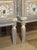 Neoclassical Pair of Hand Painted Blue and White Directoire Style Commodes For Sale - Image 3 of 18