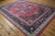 Textile Vintage Stone Wash Dhurrie Rug - 6'2" X 8'11" For Sale - Image 7 of 11