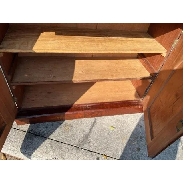 Late 19th Century Antique English Mahogany Cheffionier For Sale In West Palm - Image 6 of 8