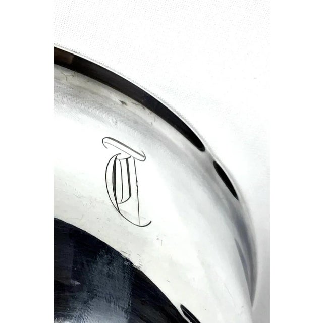 1960s Large Silver Plate Reed & Barton Revere Bowl For Sale - Image 4 of 9