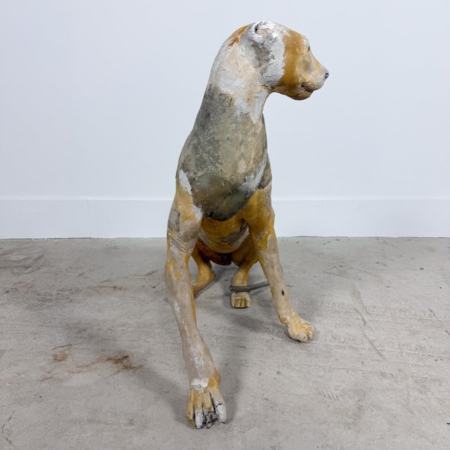 Vintage Cheetah Mannequin by Yves Gaumetou, France, 1980s, in Worn conditions. Designed 1980 to 1989