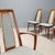 Vintage Upholstered Wood Chairs, Northern Europe, 1960s, Set of 4 For Sale - Image 3 of 10