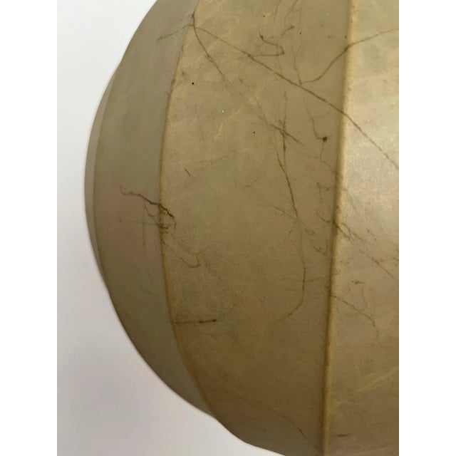 Mid-Century Modern German Cocoon Pendant from Goldkant Leuchten, 1960s, Set of 2 For Sale - Image 13 of 18