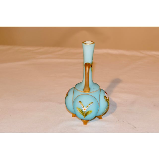 19th Century 19th C Satin Glass Cruet For Sale - Image 5 of 8