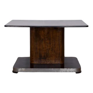 Vintage Art Deco Coffee Table with a Bakelite Tabletop, 1930s For Sale