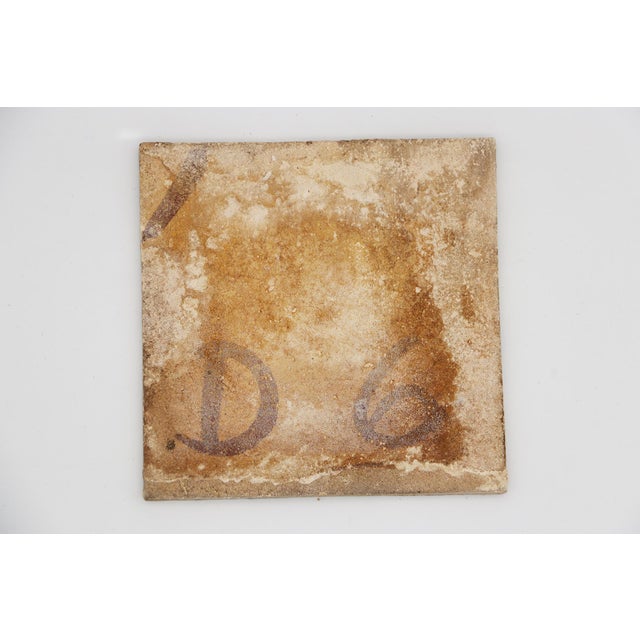 Ceramic 19th Century Tile Depicting a Man, Portuguese Baroque For Sale - Image 7 of 7