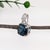 9.4ct London Blue Topaz Pendant w Natural Diamond Accents in 14K Gold | CU 12mm For Sale - Image 4 of 6