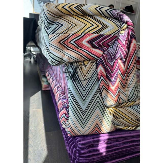 Roche Bobois Missoni Mah Jong Sofa 4-Seater For Sale - Image 12 of 15