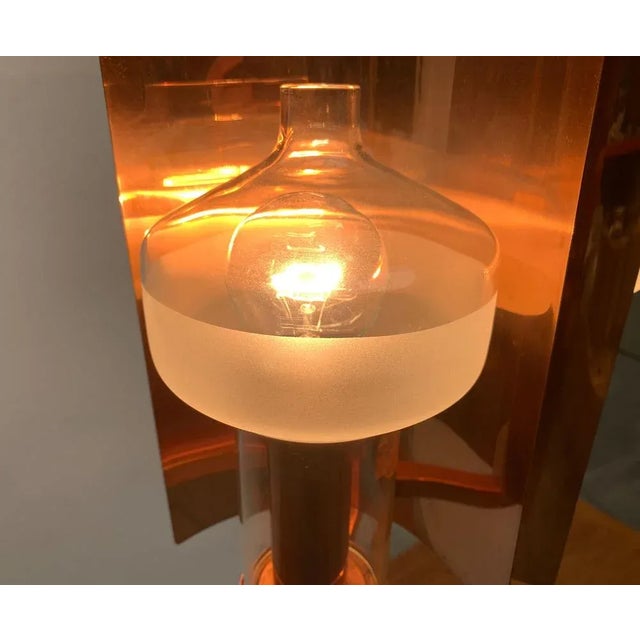 Mid-Century German Glass and Copper Pendant Lamp from Cosack, 1960s For Sale - Image 11 of 18