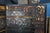 Black Vintage Chinoiserie Black Lacquer 8 Panel Folding Screen Room Divider 144" For Sale - Image 8 of 18