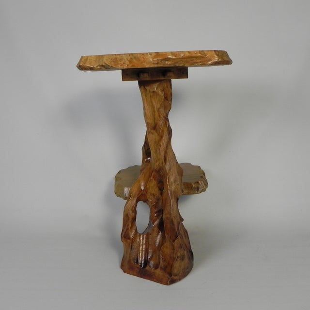 1950s Vintage Plant Table with Shelves, 1950s For Sale - Image 5 of 17