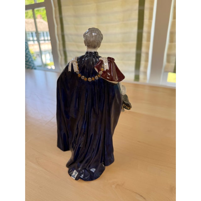 Dresden Porcelain 1910s Dresden Figure of a Knight of the Garter For Sale - Image 4 of 6