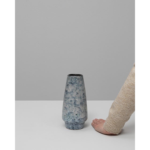 Mid-Century Modern 20th Century European Fat Lava Ceramic Vase For Sale - Image 3 of 18