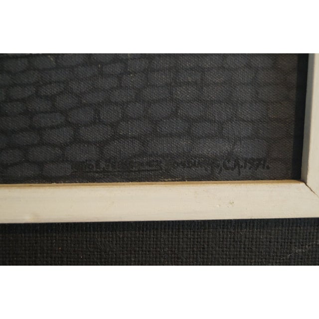 1970s Jose Antonio Velasquez Street Scene Painting For Sale - Image 9 of 10