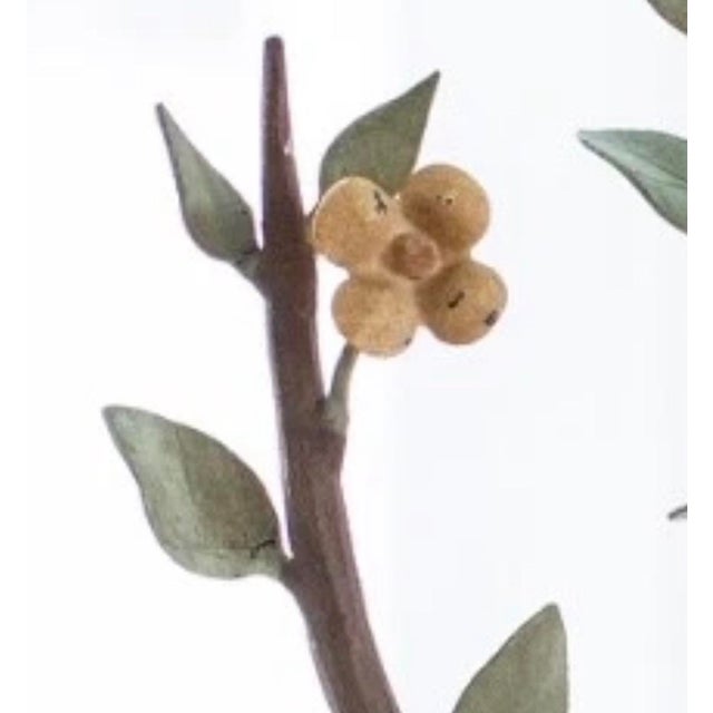 Brown Vintage Italian Tole Espalier / Espaliered Tree Sculpture, Fruit Tree, Birds, Blossoms, & Apples, Manner of Mottahedeh For Sale - Image 8 of 8