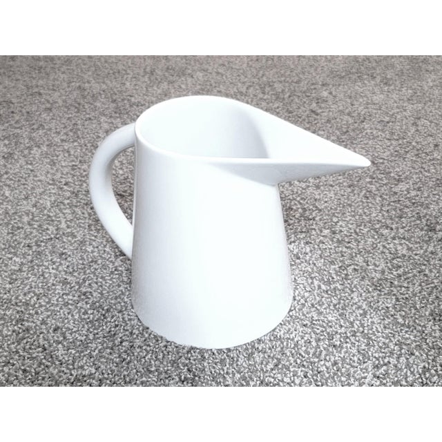 Bernardaud Bernardaud France Fusion Porcelain Charlotte Pitcher For Sale - Image 4 of 10