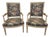 Louis XVI Style Armchairs in White Lacquered Beech, 20th Century, Set of 2 For Sale