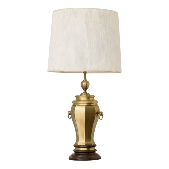 Vintage Spanish Brass Table Lamp from Altisent, 1960s For Sale