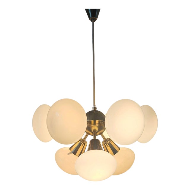 Mid-Century Sputnik Chandelier from Kamenicky Senov, 1970s For Sale