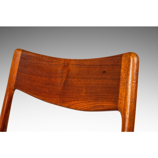 Danish Mid-Century Modern Model 370 Boomerang Dining Chair / Desk Chair Attributed to Alfred Christensen for Slagelse Møbelværk, Denmark, C. 1960's For Sale - Image 14 of 18