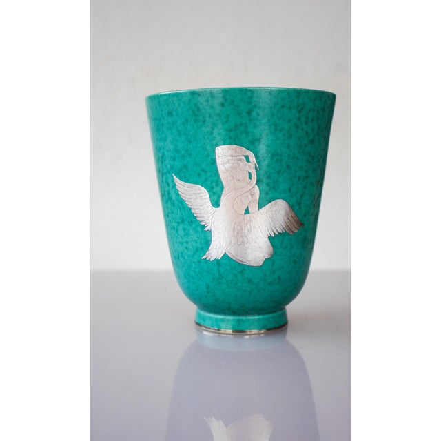 Argenta Vase by Wilhelm Kåge for Gustavsberg, 1930s For Sale - Image 17 of 18