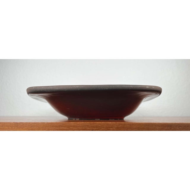 Large Mid-Century Modern Danish Studio Pottery Bowl from Frank Keramik, 1960s For Sale - Image 5 of 18