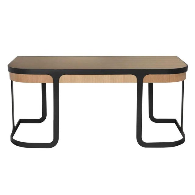 NOIR Hamilton Desk, White Oak For Sale - Image 10 of 11