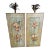 John Richard Neiman Marcus Polychromed and Tole Wall Plaques - a Pair For Sale