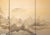 1960s Shōwa Era Japanese Byobu Screen, "Mountain Landscape With River and Bridge" For Sale - Image 15 of 18