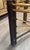 Hollywood Regency 1970 Steel Faux Bamboo and Glass Gilt Coffee Table For Sale - Image 3 of 5
