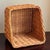 Wood Vintage French-Style Tapered Storage Basket For Sale - Image 7 of 10
