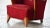 Scandinavian Lounge Chair With Oak Armrest Conical Legs Red Wool, 1940's For Sale In New York - Image 6 of 9