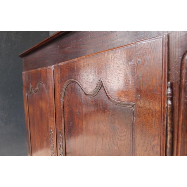 18th Century French Provincial Oak Cabinet For Sale - Image 10 of 18