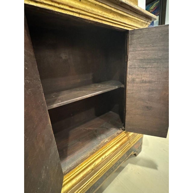 Florentine Hand Painted Cabinet With Classical Figural Depictions, C. Mid 1800s For Sale - Image 9 of 12