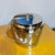 Gucci silver-plated ice bucket, Italy, 1970s with braided details. Statement piece for your next soiree.