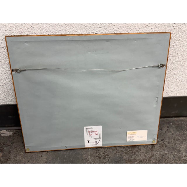 Annie Clavel Abstract Mixed Media Original Artwork, Framed For Sale - Image 11 of 12
