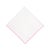 Add a timeless and elegant touch to your dining experience with our Linen Napkins with Pink Satin Stitch Edges. This set...
