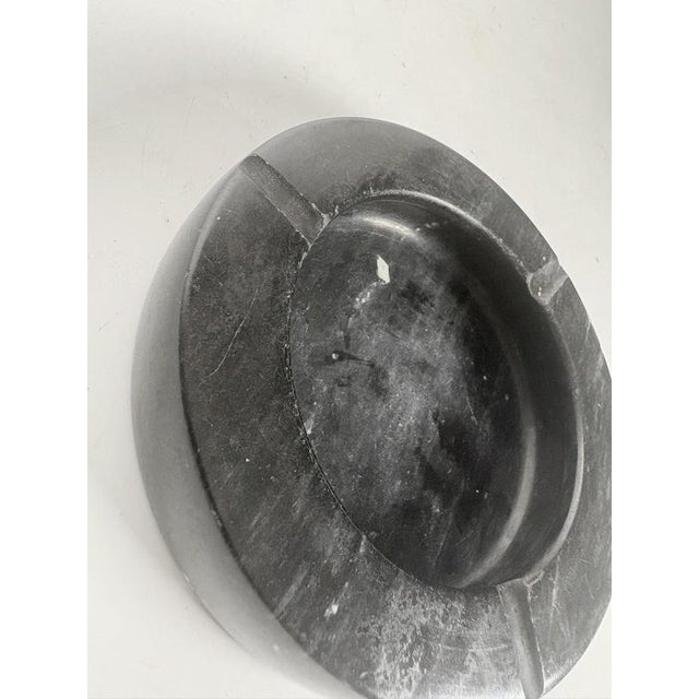 Black Black Marble Ashtray, France, 1970s For Sale - Image 8 of 11