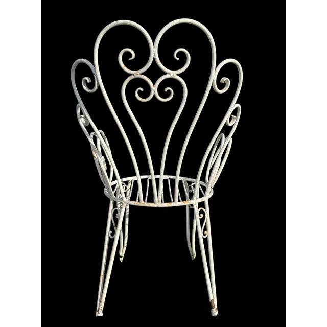 Provencal Armchairs in Wrought Iron, 1960s, Set of 4 For Sale - Image 11 of 14