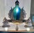 1930s Art Deco Skyscraper Slip Shade Chandelier For Sale - Image 13 of 16