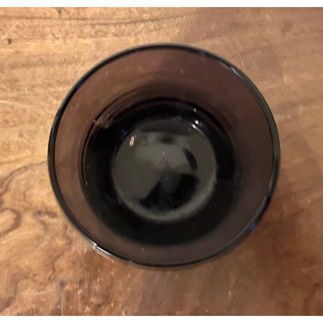 Antique 19th Century Anglo Irish Blown Amethyst Glass Whisky Tumbler For Sale - Image 11 of 11