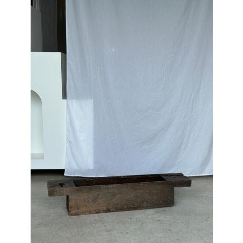 Traditional Asian Teak Chest for Storing Rice For Sale - Image 5 of 18