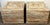 Pair Italian Specimen Travertino Oniciato Cube Side Tables, Style of Romeo Rega For Sale - Image 12 of 18