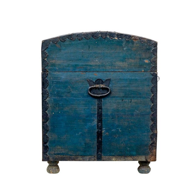 Early 19th century hand painted Swedish marriage chest circa 1807. During our travels around scandinavia we come across...