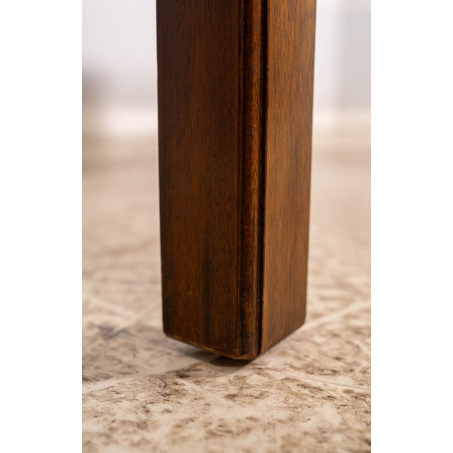 1990s Madison Square 4 Drawer Mahogany Server Commode For Sale - Image 15 of 16